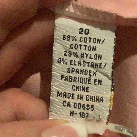 48. Plus size 1X Penningtons Size 20 Tailored pink Blouse - Picture 7 of 7